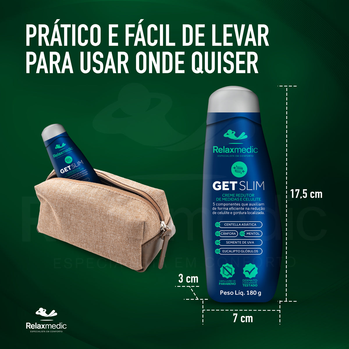 Gel Redutor de Medidas e Celulite Get Slim