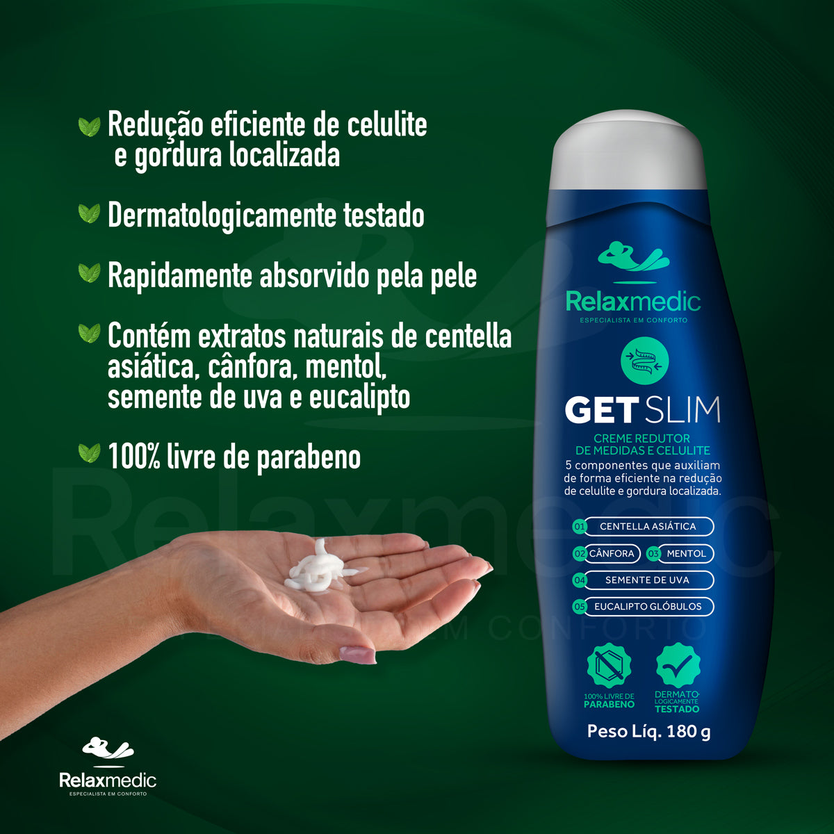 Gel Redutor de Medidas e Celulite Get Slim