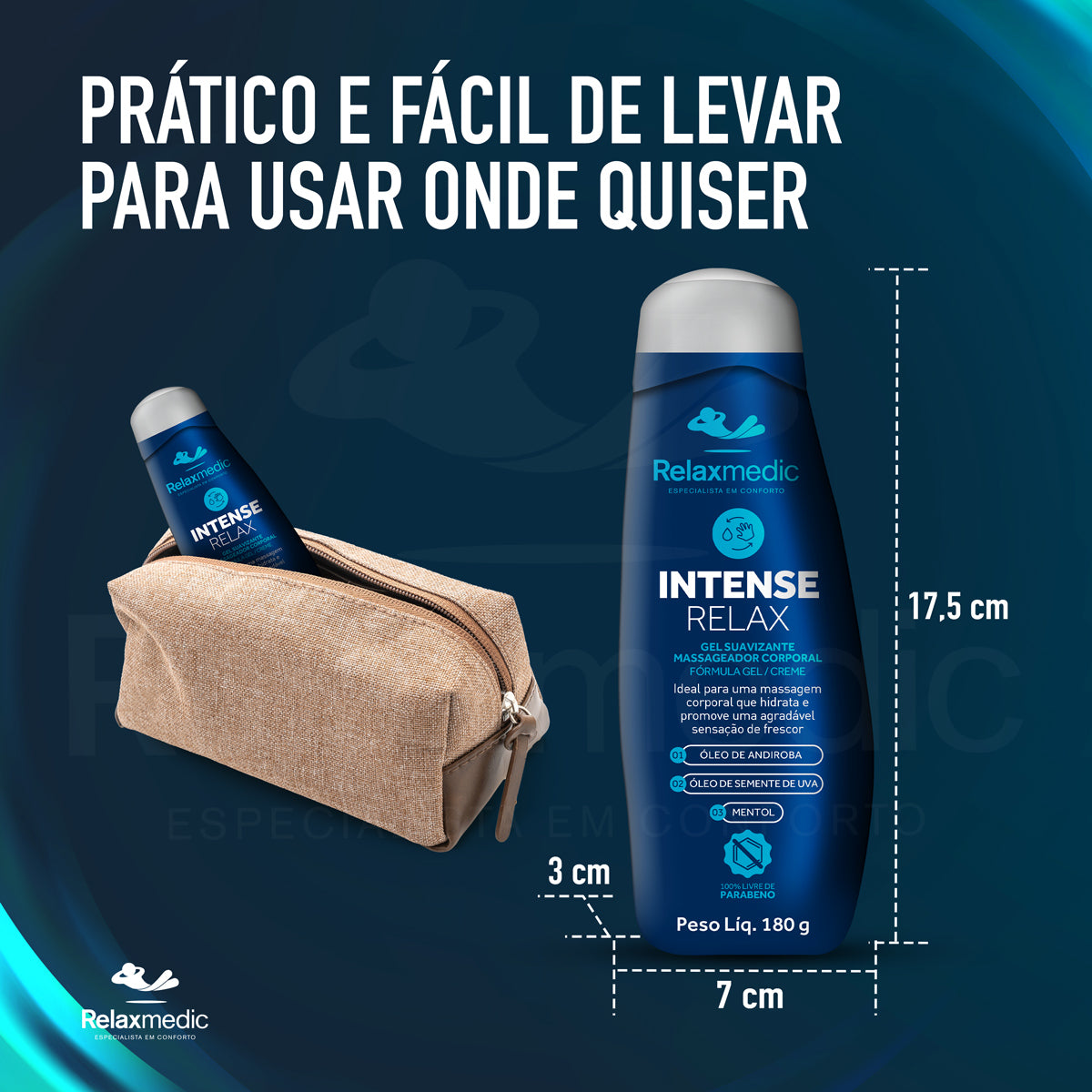 Creme Gel de Massagem Intense