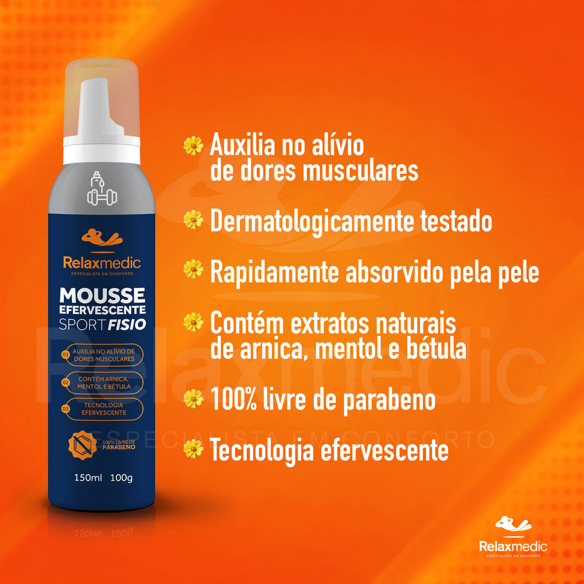 Mousse Spray Dor Arnica Sport Fisio