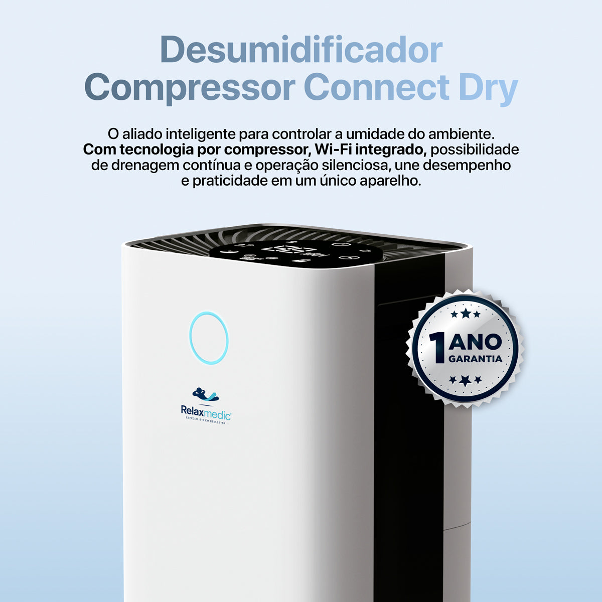 Desumidificador Compressor Connect Dry