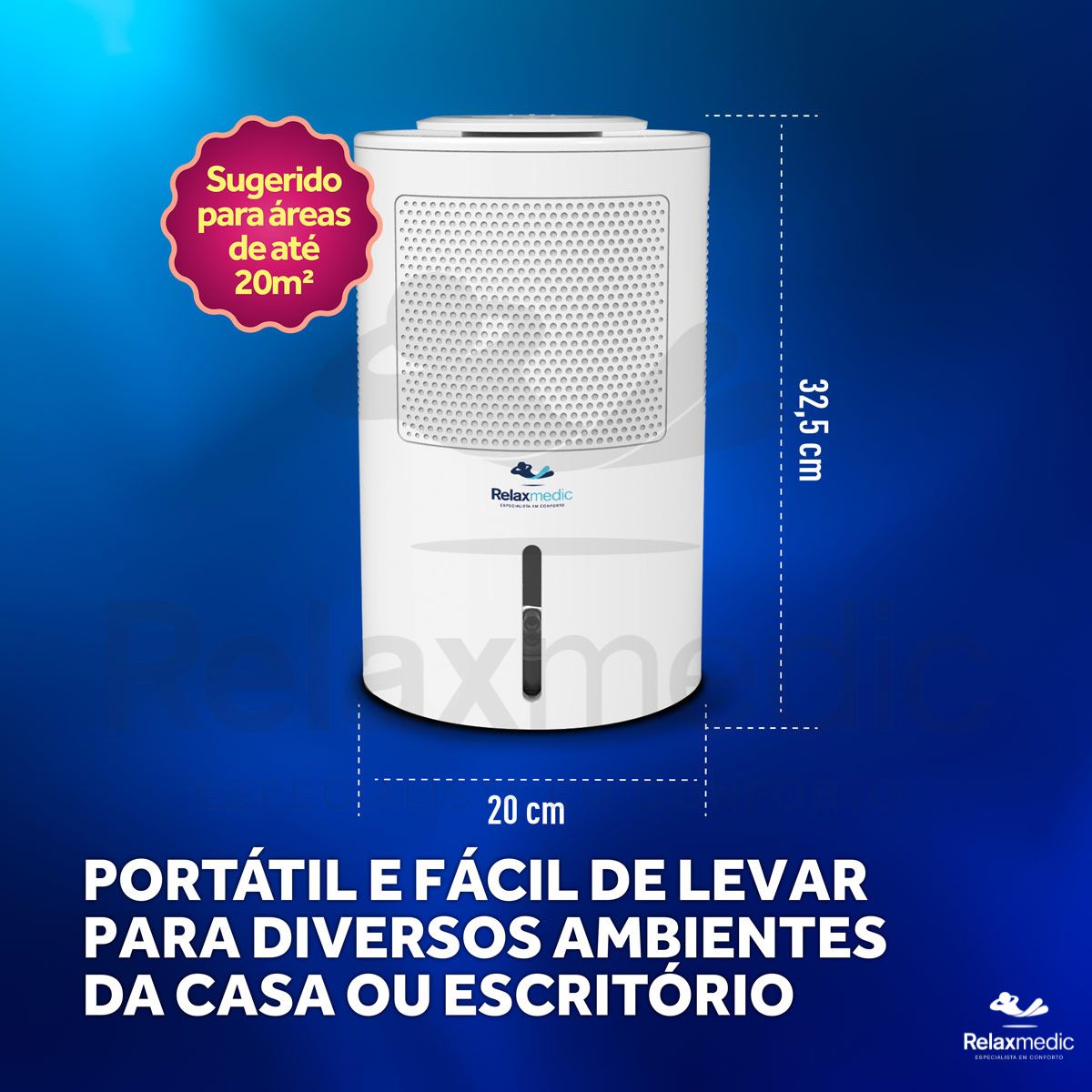 Desumidificador de Ar Air Ion Plus