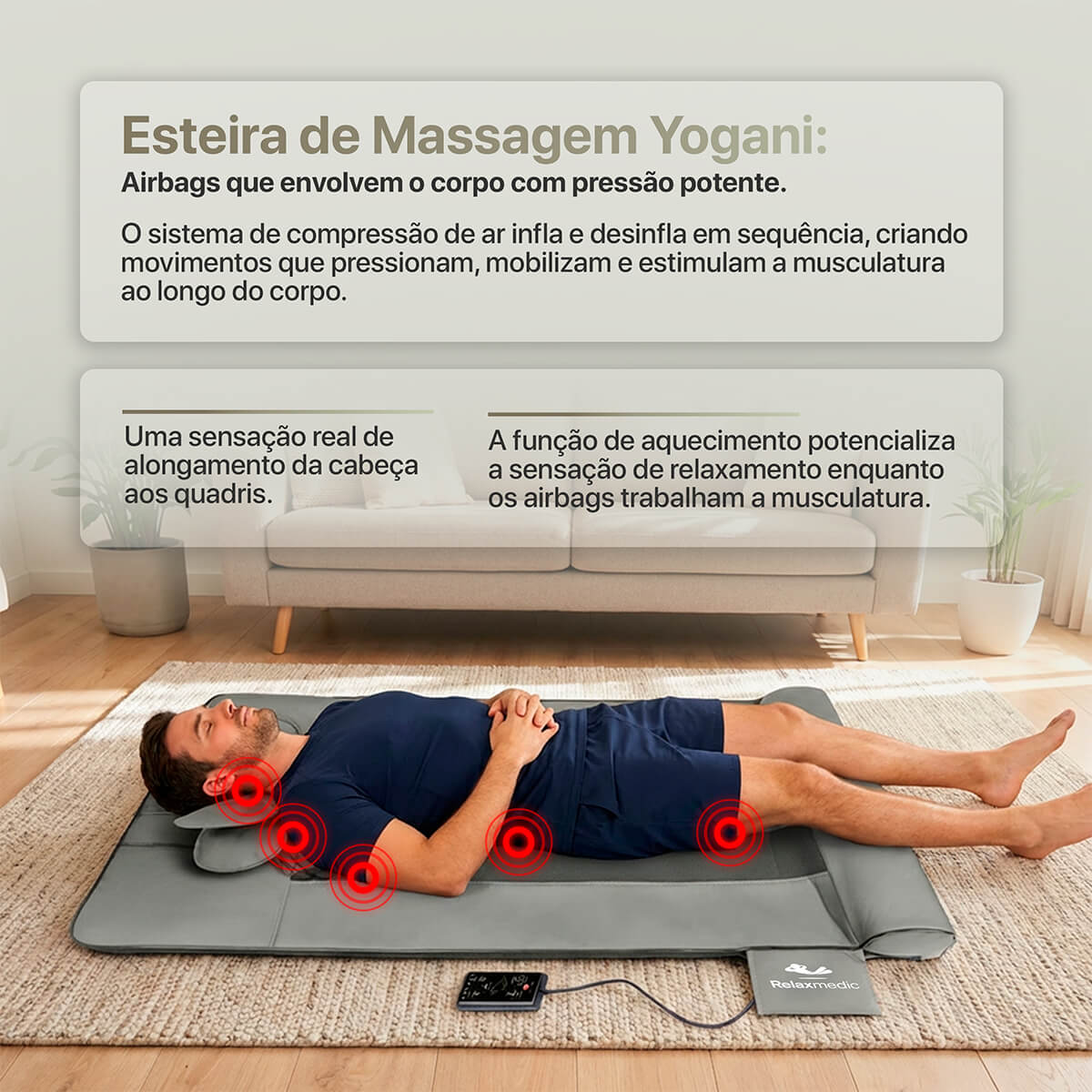 Esteira de Massagem Yogani