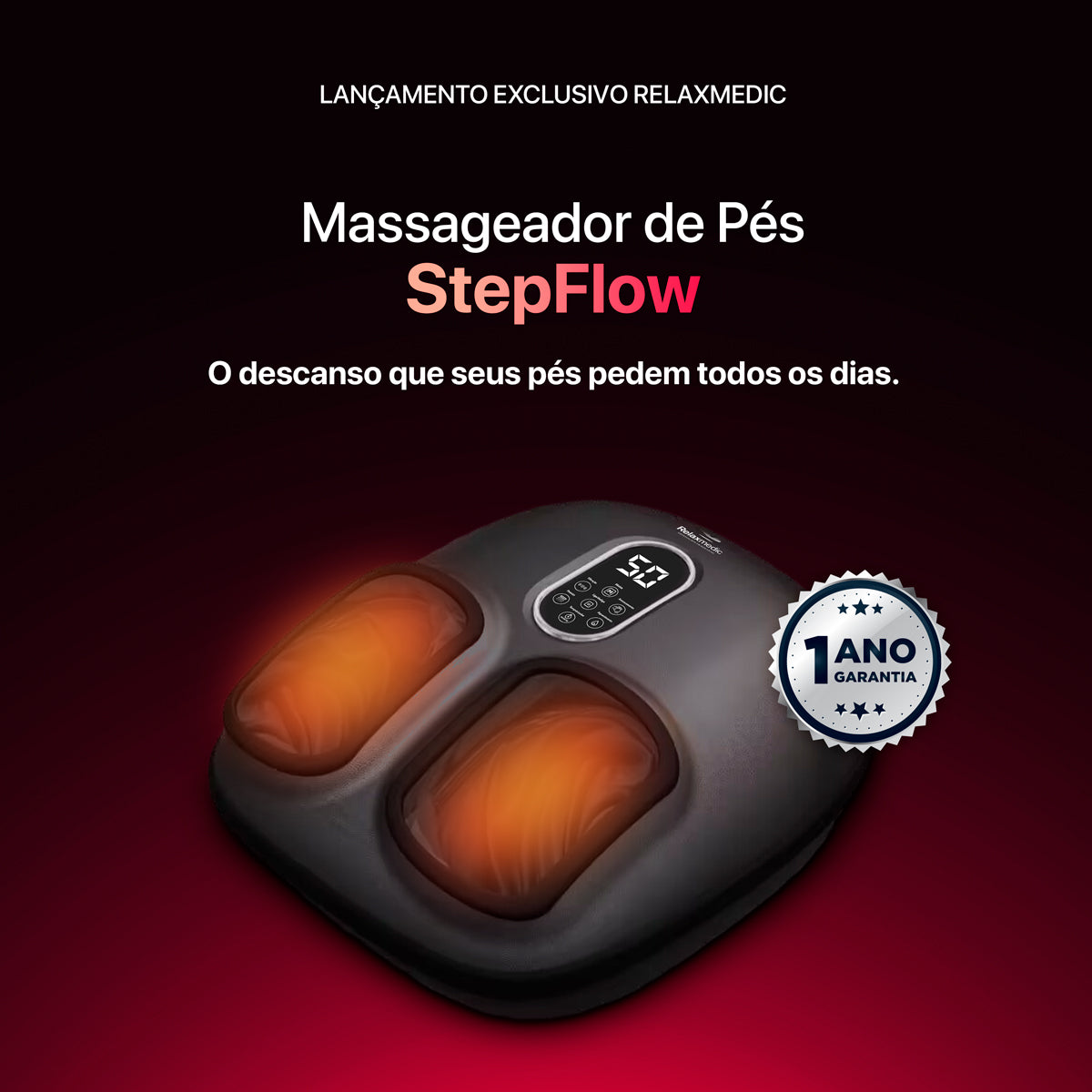 Massageador de Pés Stepflow