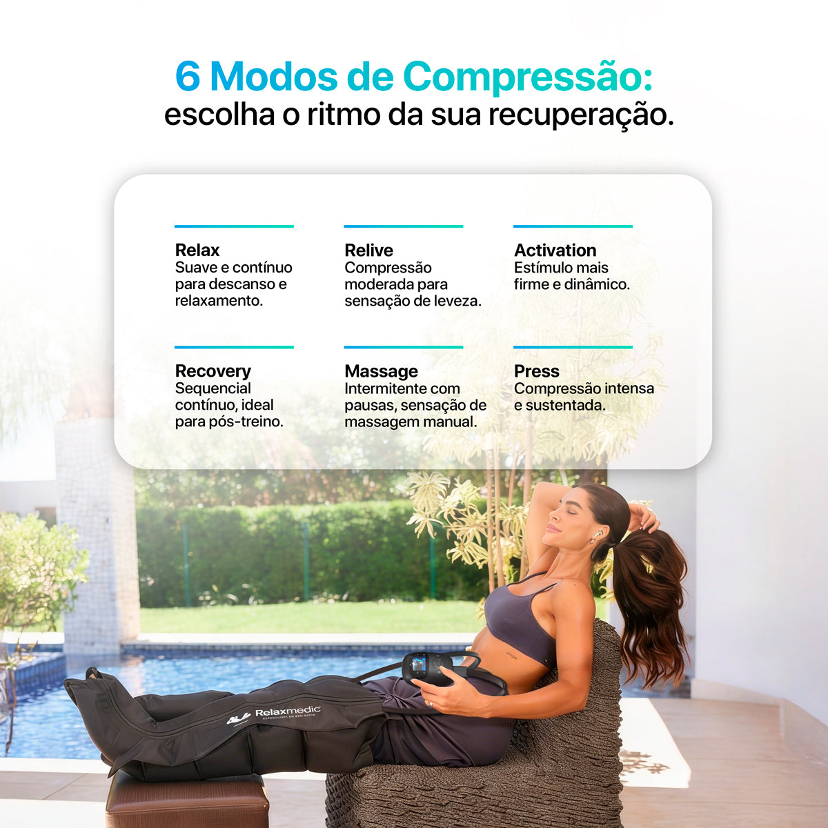 Bota De Compressão Pneumática F10 Pro Thermo
