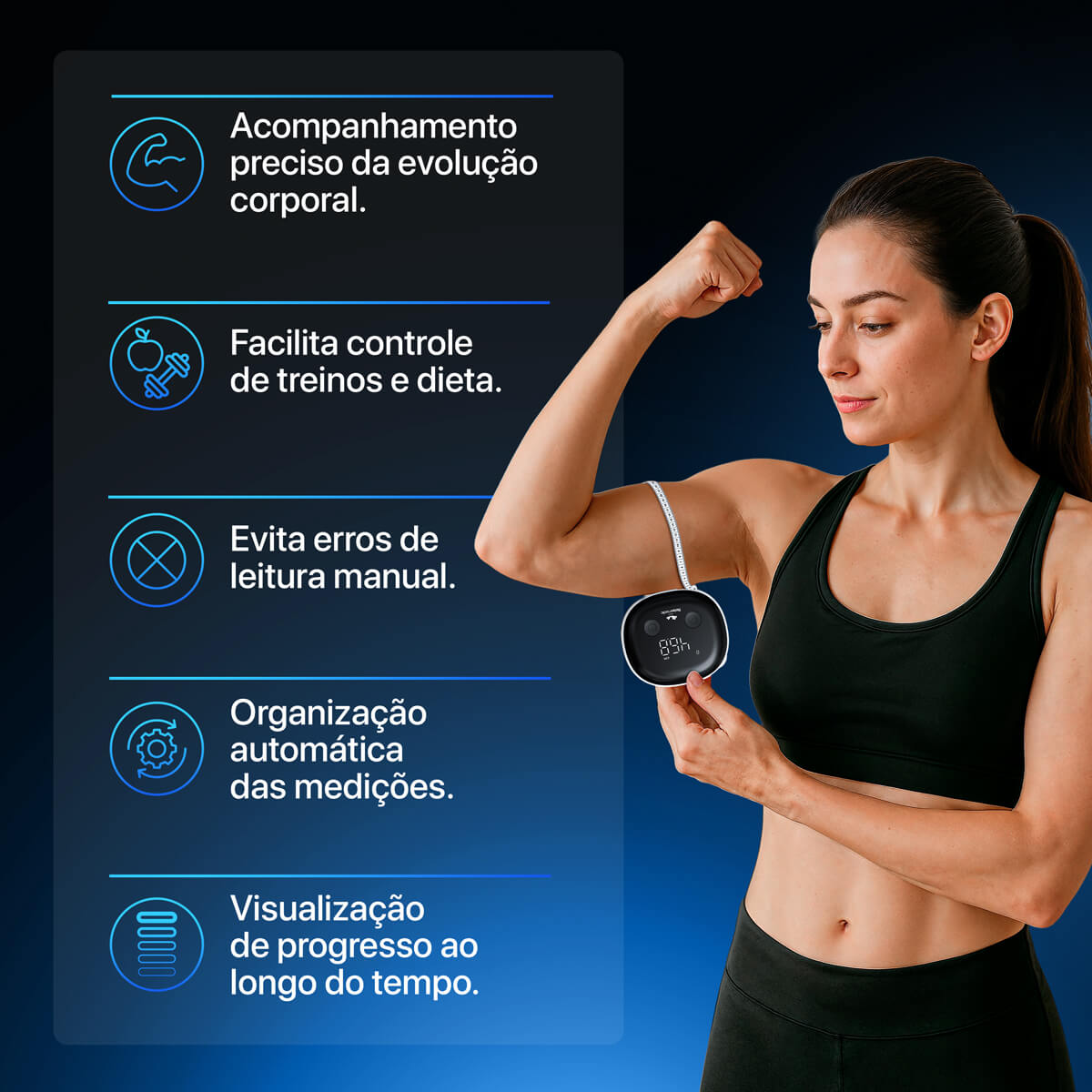 Fita Métrica Digital Smart RX20