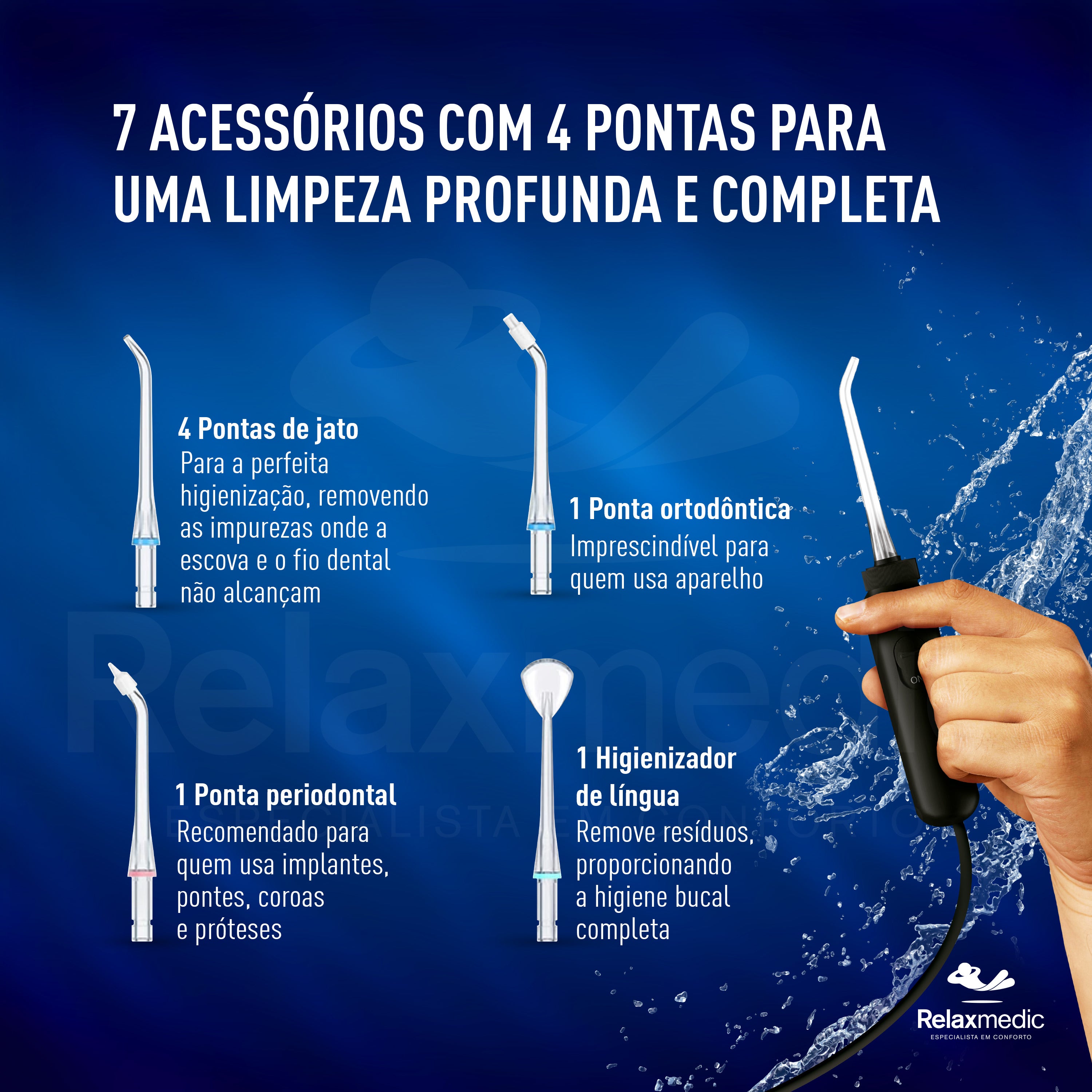 Irrigador Oral Jet Clean Pro