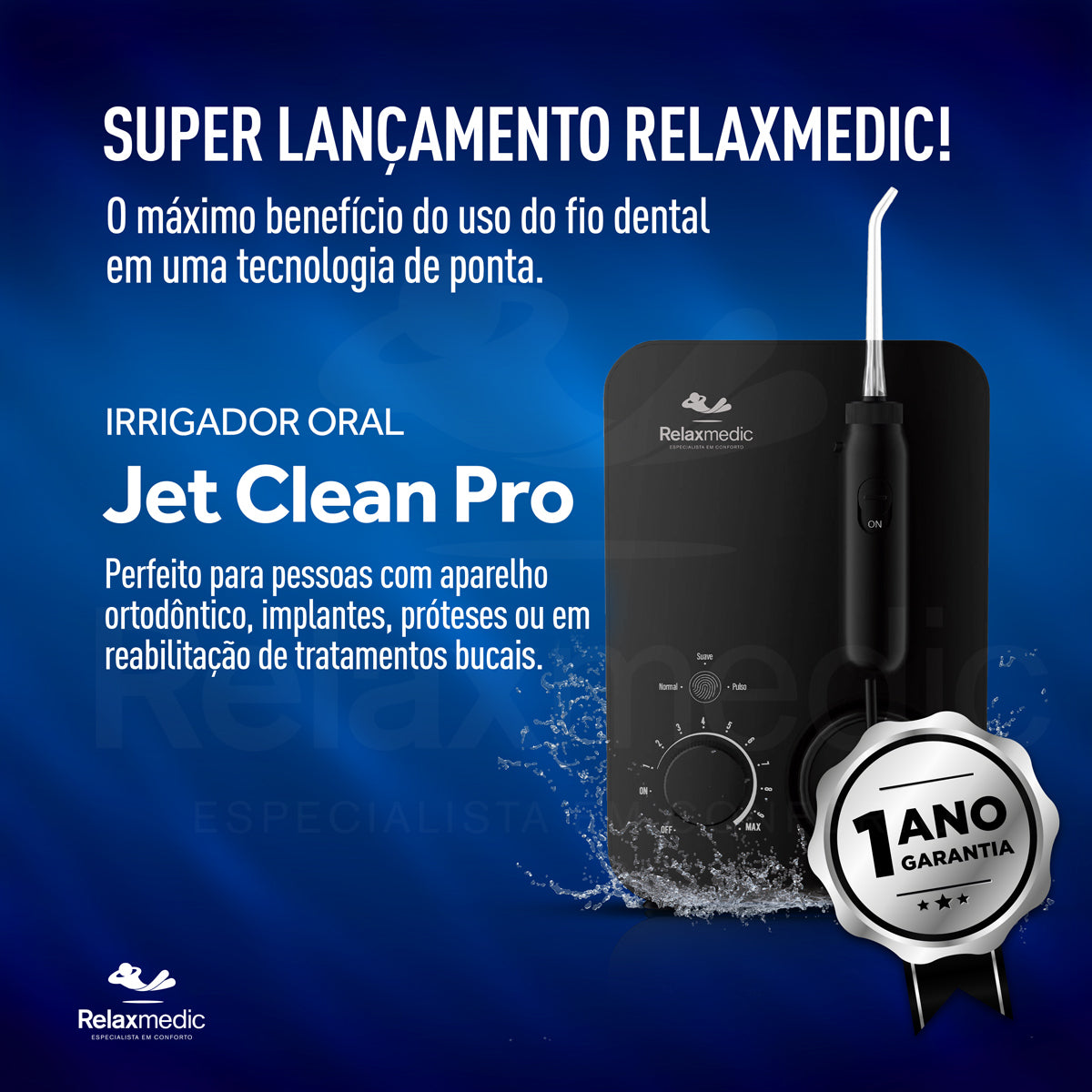 Irrigador Oral Jet Clean Pro