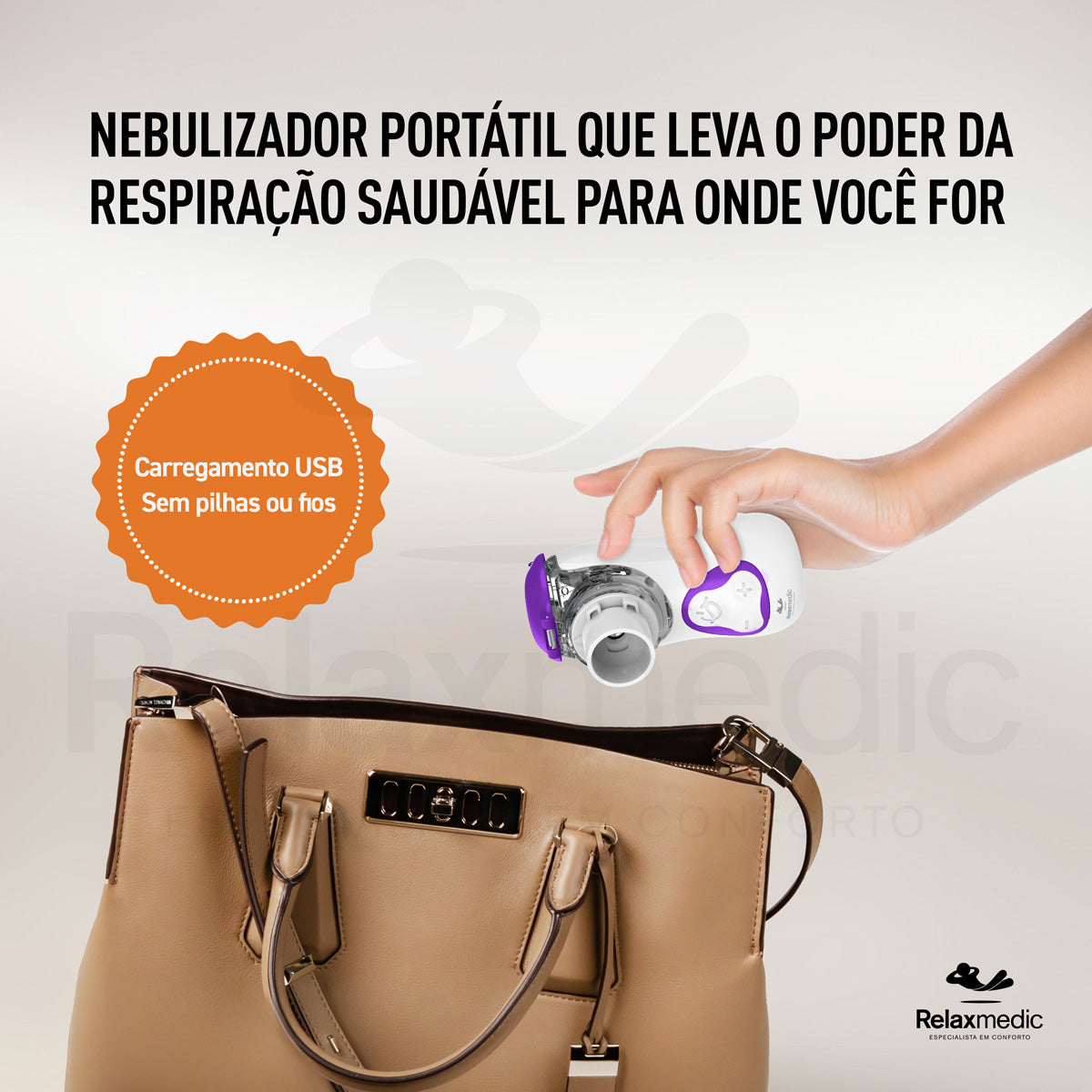 Inalador Nebulizador Portátil Aero Care