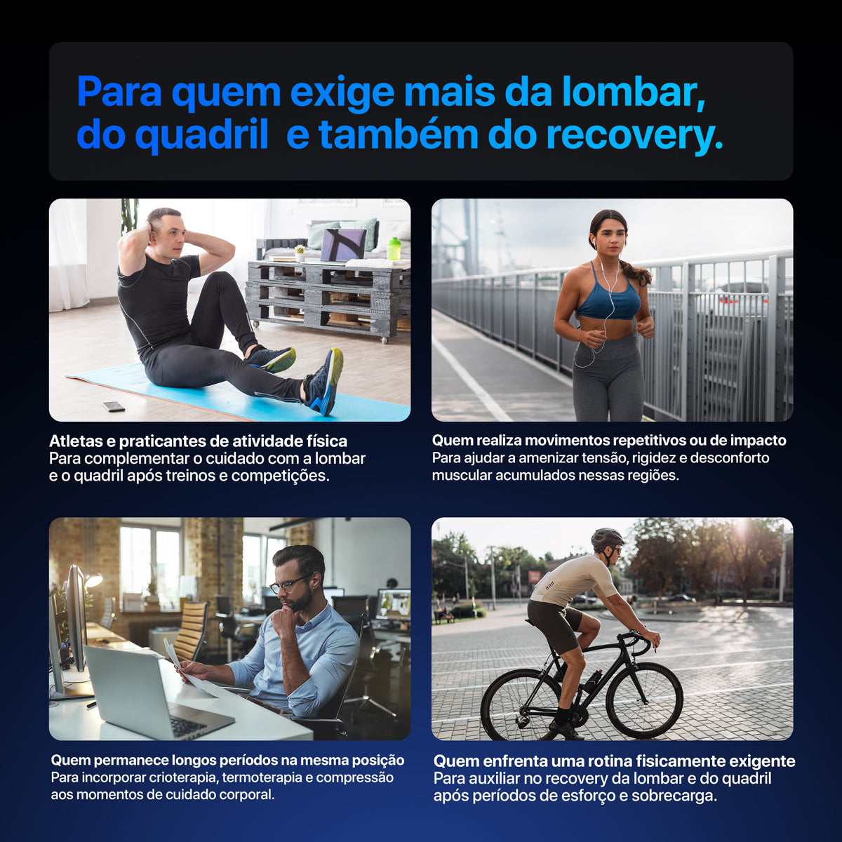 Acessório Lombar e Quadril
