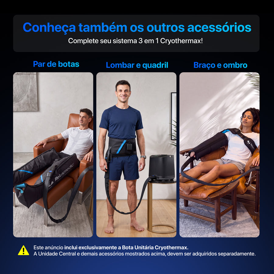 Acessório Bota Unitária Cryothermax