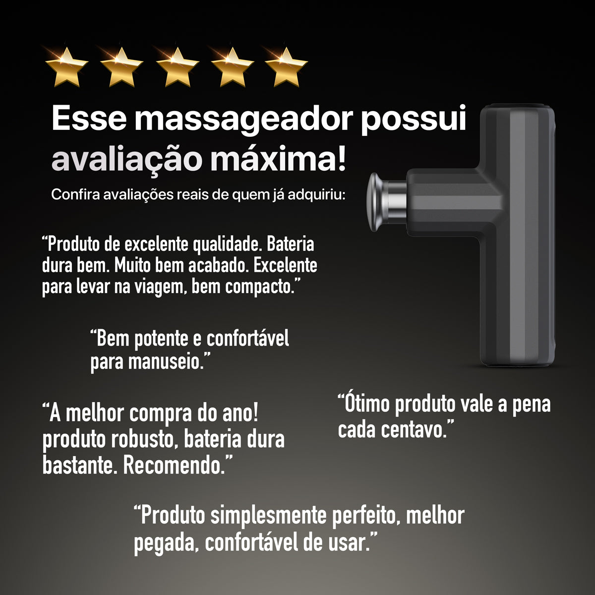 Pistola Massageadora Mini Deep Therapy