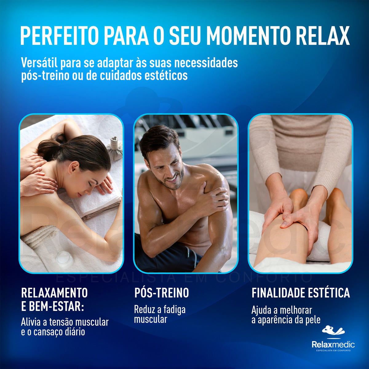 Massageador Elétrico Orbit Touch Sem Fio