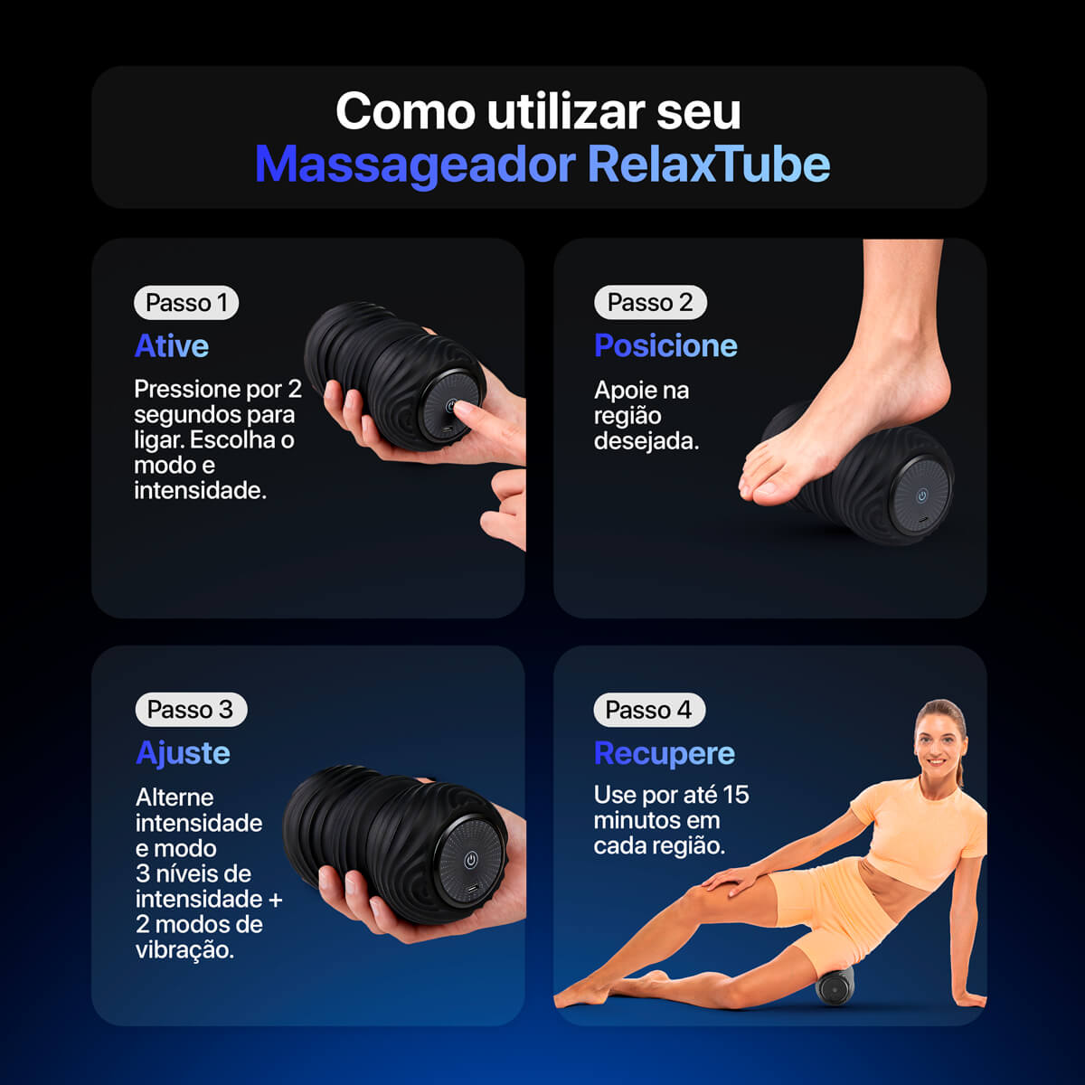 Massageador RelaxTube