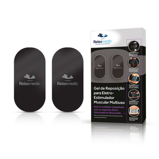 Gel Reposição Eletroestimulador Muscular Multiuso Power Relax