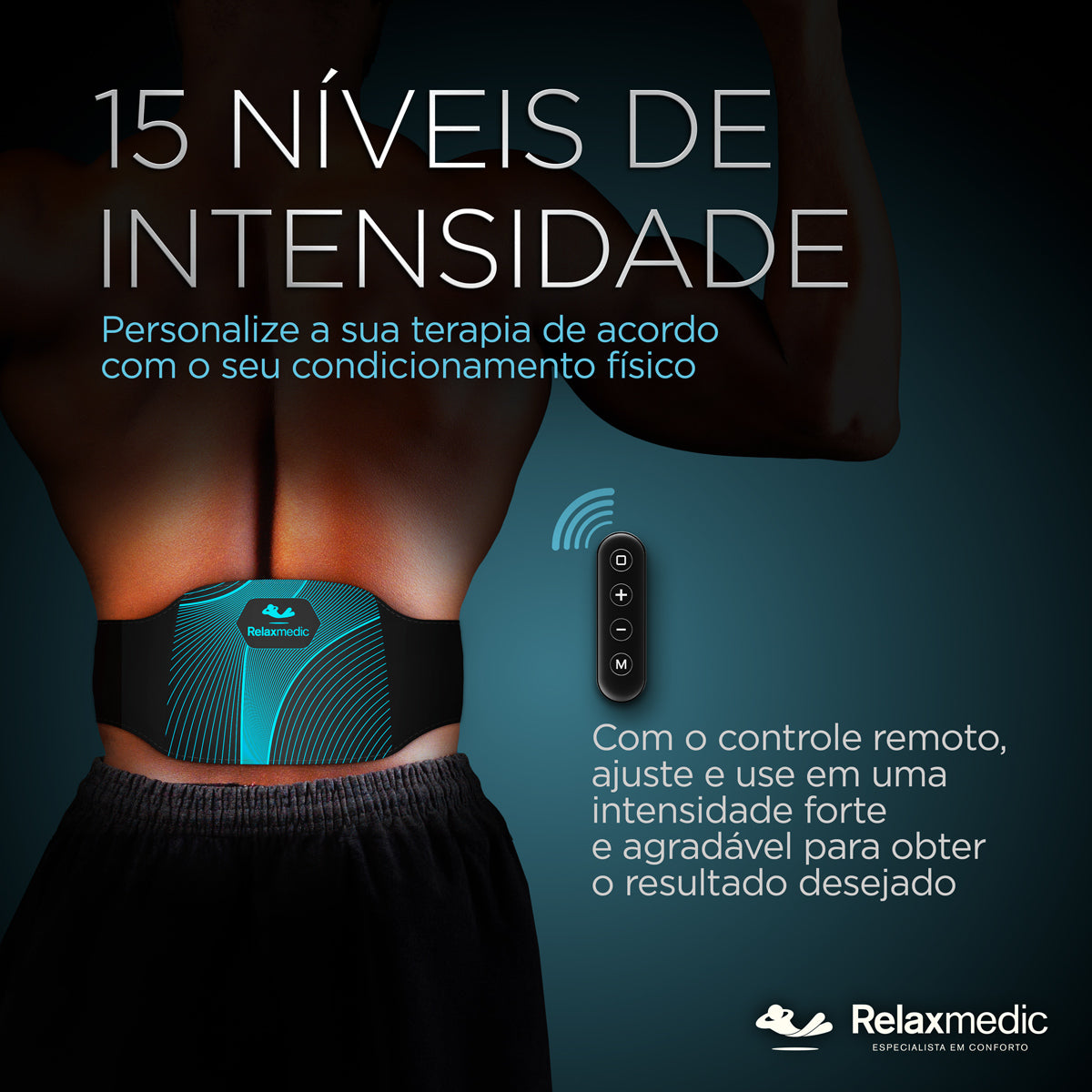 Eletroestimulador Muscular Costas Power Relax