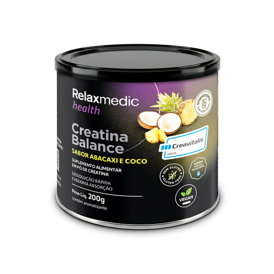 Creatina Balance - Sabor Abacaxi & Coco 200g