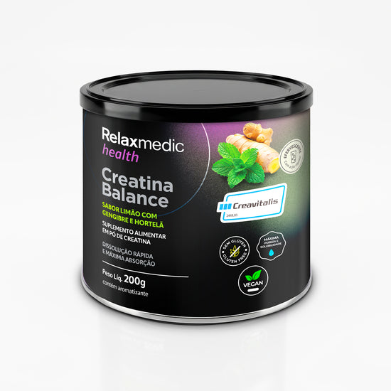 Creatina Balance - Sabor Hortelã e Gengibre