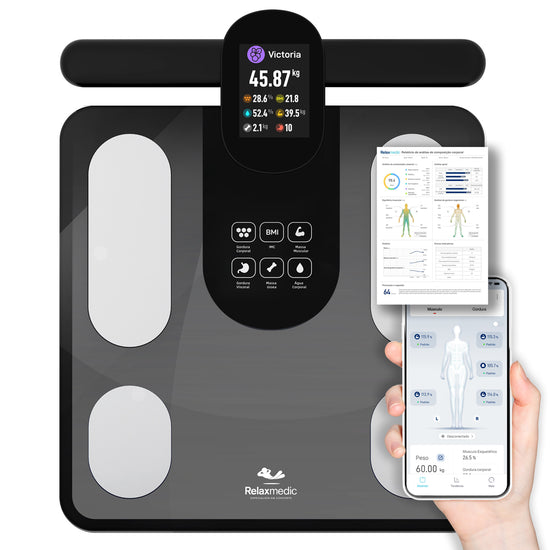 Balança de Bioimpedância Bodyscan Vision Preta