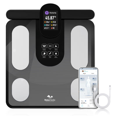 Balança de Bioimpedância Bodyscan Vision Preta