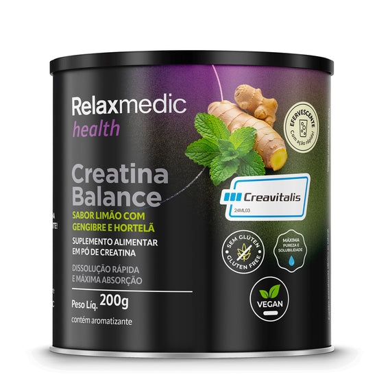Creatina Balance Sabor Hortelã e Gengibre Creavitalis®