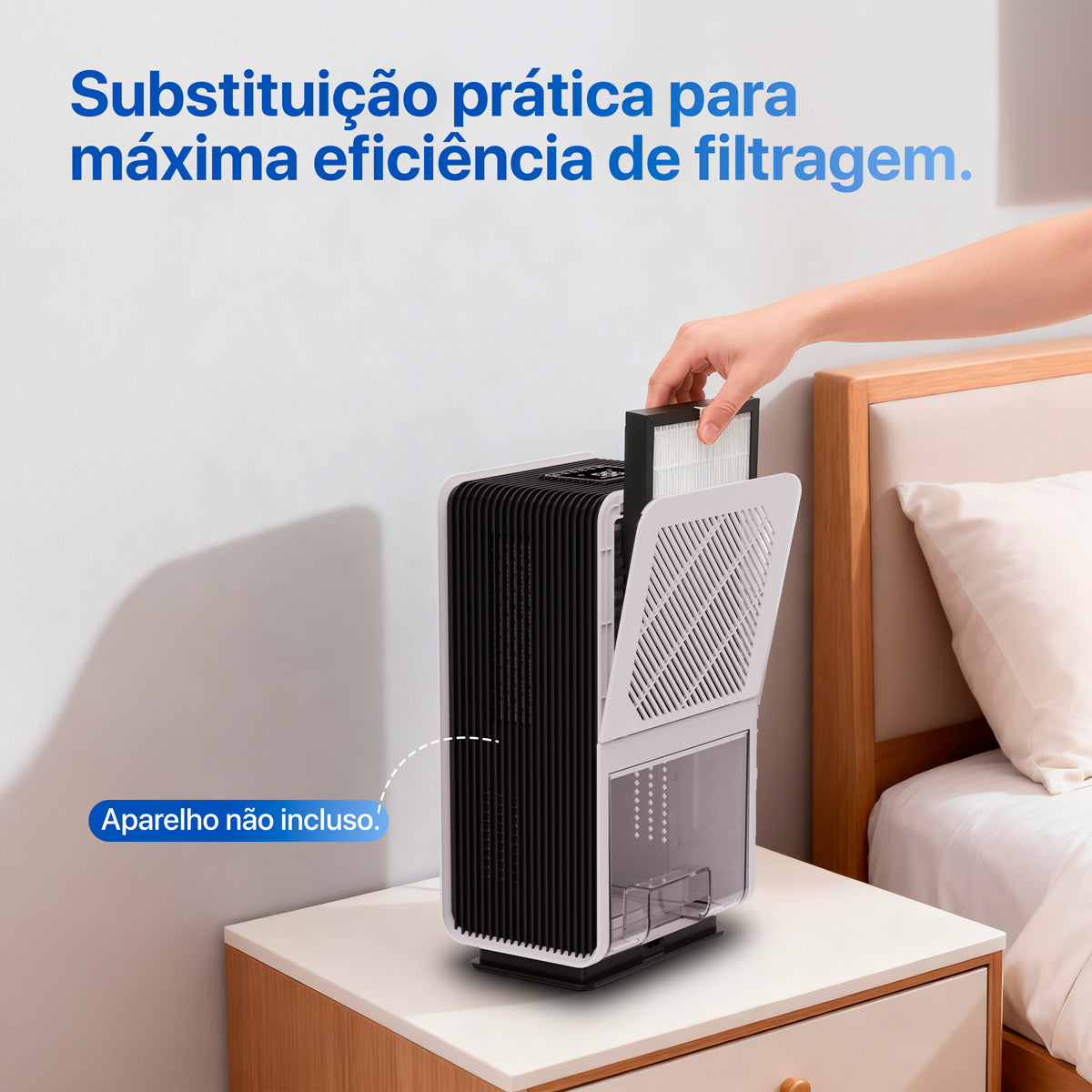 Filtro Hepa H12 Desumidificador e Purificador de AR H12