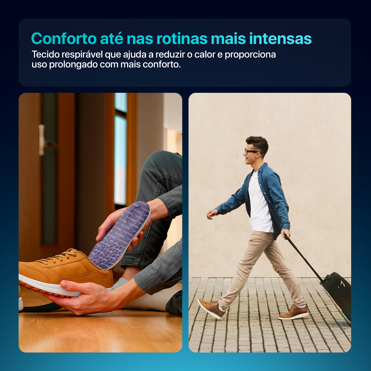 Palmilha Ortopédica Linha Dr. Coluna
