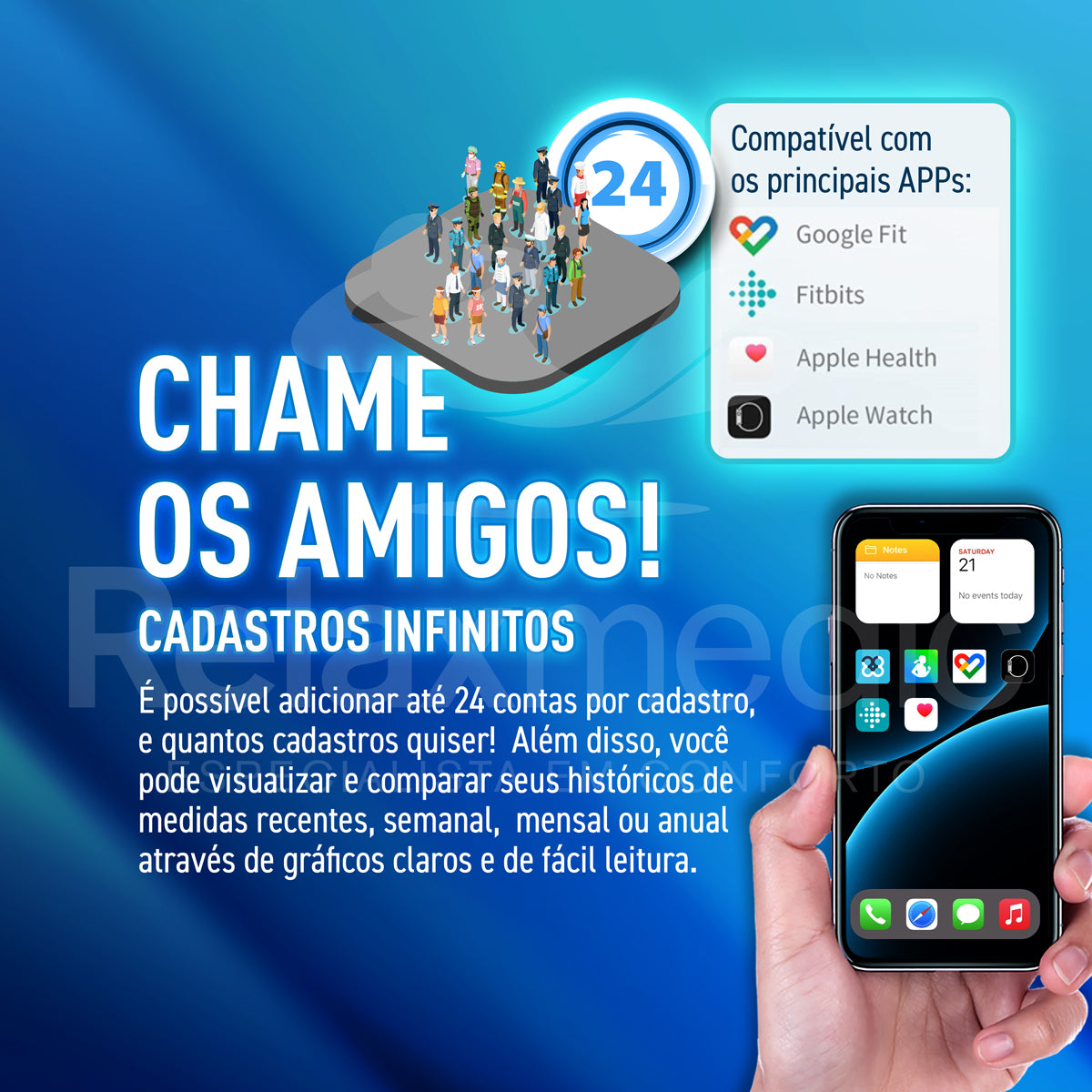 Balança de Bioimpedância Go Balance