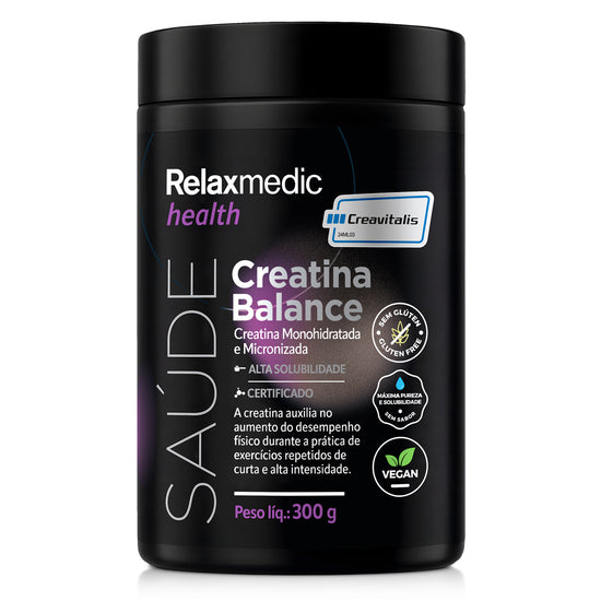 Creatina Alemã 100% Pura Creavitalis® Micronizada Alta Solubilidade 300g