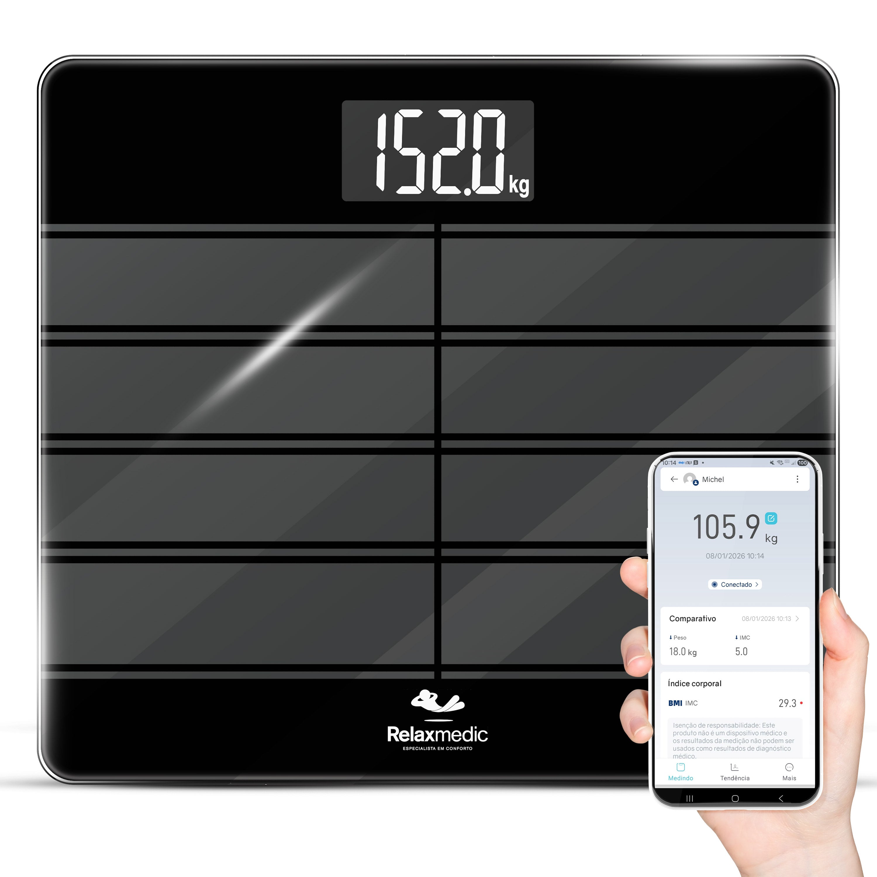 Balança Digital Max 250kg