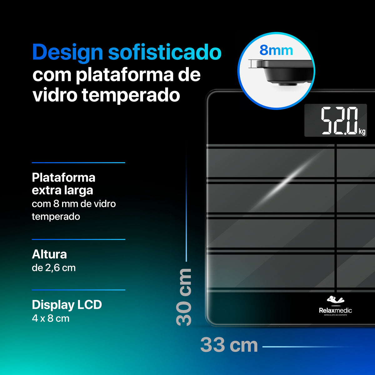 Balança Digital Max 250kg