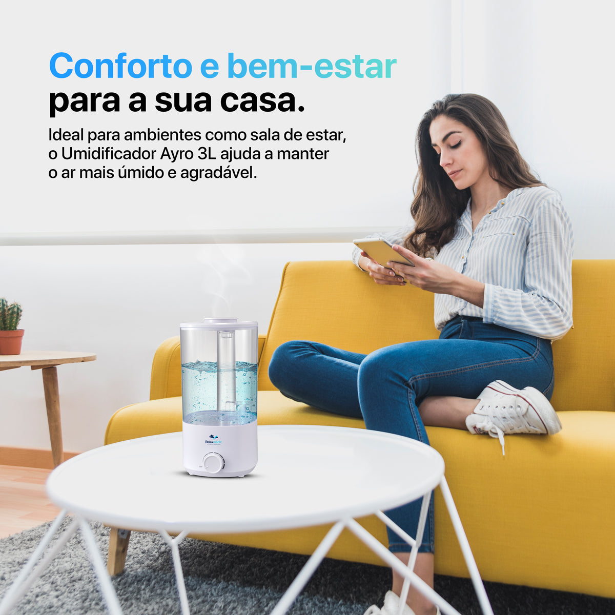 Umidificador Ayro 3L Branco