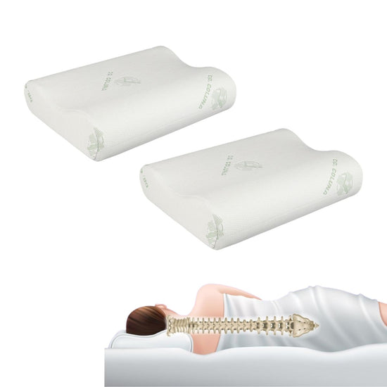 Kit 2 Travesseiros Bambu Dr Coluna