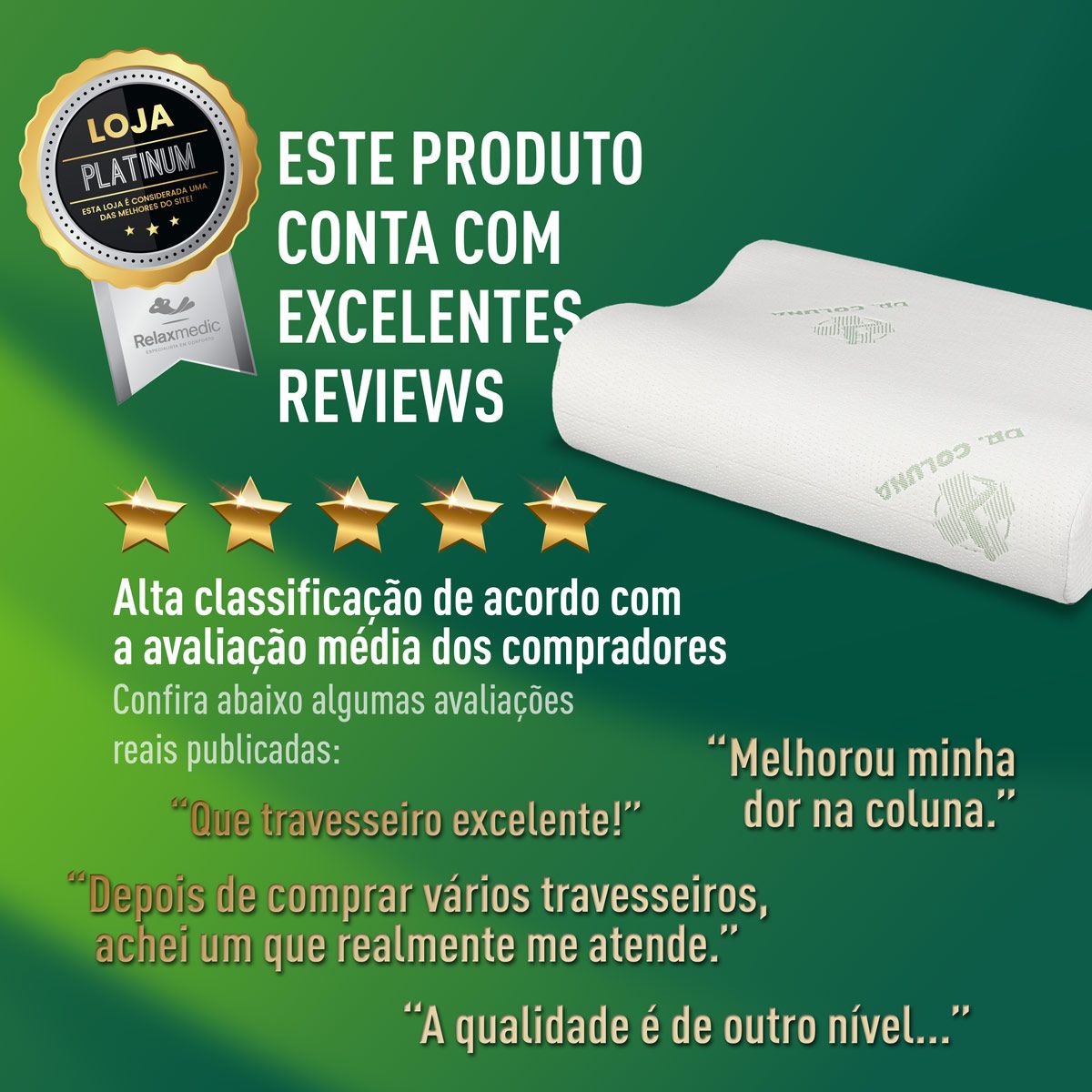 Kit 2 Travesseiros Bambu Dr Coluna