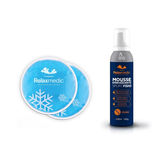 Kit Bolsa Térmica Adesiva + Mousse Efervescente