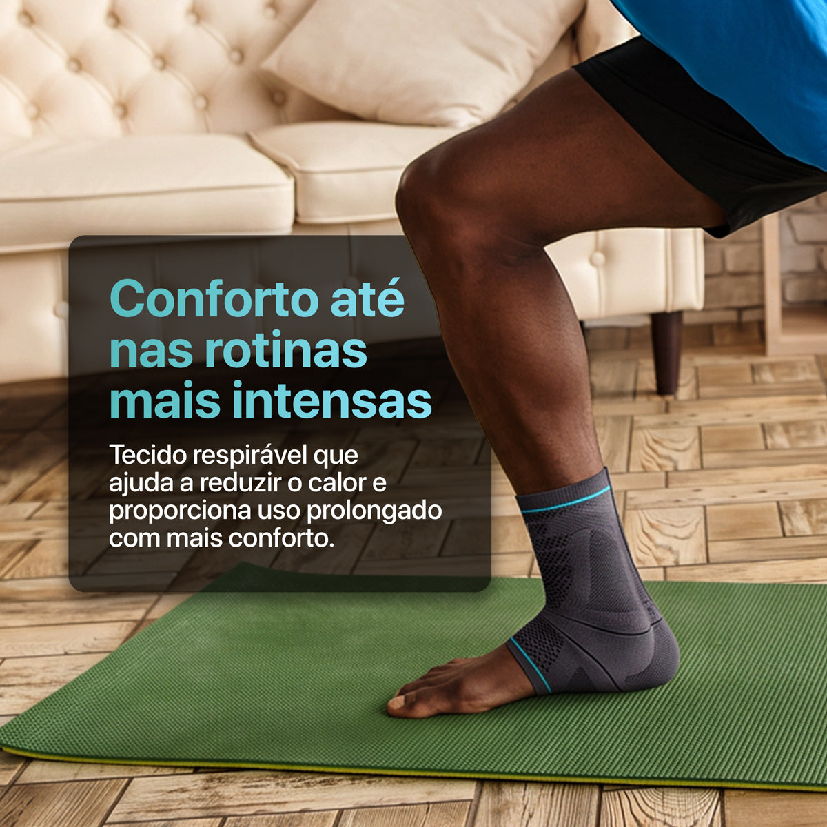 Tornozeleira Elástica de Compressão Aderis
