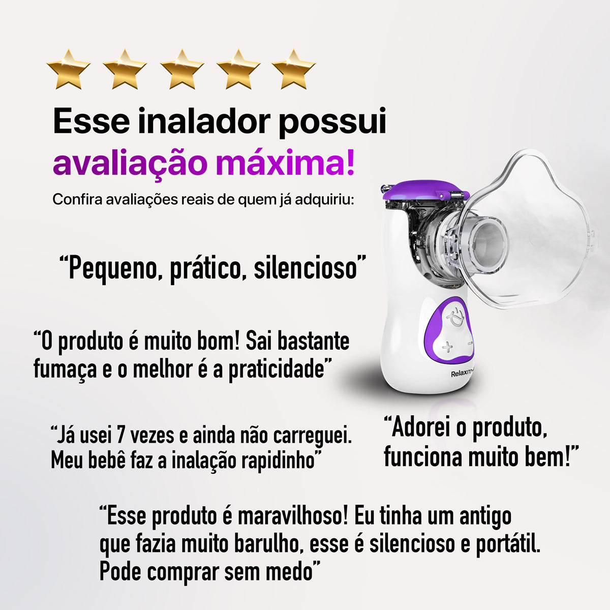 Inalador Nebulizador Portátil Aero Care